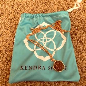 Kendra Scott druzy pendant necklace